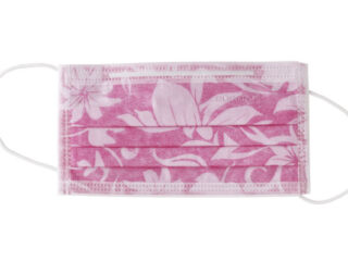 FMP3/RFLO MASCARILLA FLORAL ROSA 50u.