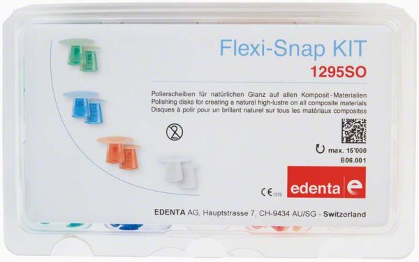 E1295S FLEXI SNAP KIT DISCOS PULIDO COMPOS.