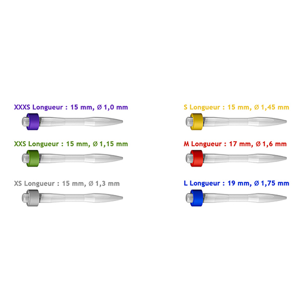 LUSCENT F. VIDRIO LUC-XXXS5 1mm. VIOLETA 5u.