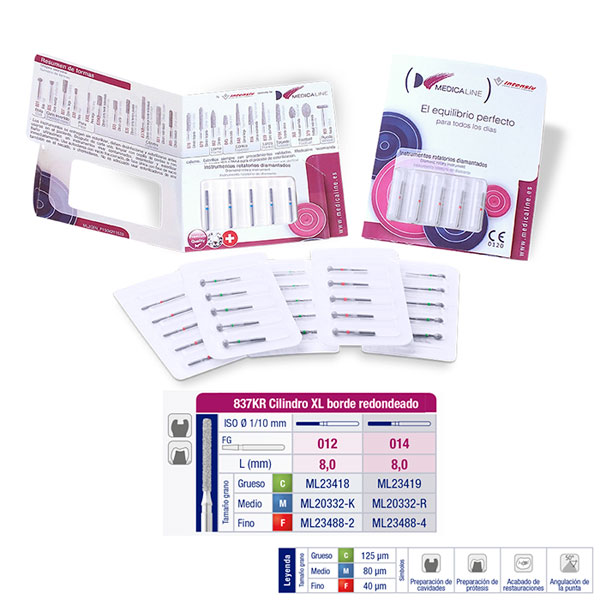 837KRM-012 FRESA FG DIAMANTE FIG 158 MEDIO 5 U.