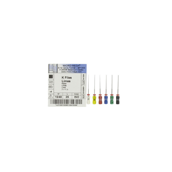 B6 LIMAS K STERIL Nº08  L25mm.