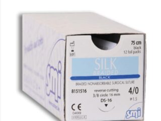 Suturas Silk Black 3/0 19 mm