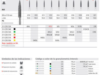 FG 5505L/6 863-014 FG DIAM. X-FINO 6U.