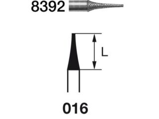 Fresas F.G. 8392-016 5 uds