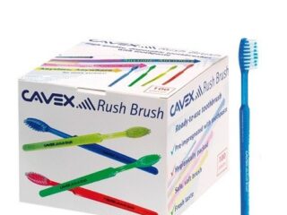 Cepillos Desechables Rush Cavex 100 uds