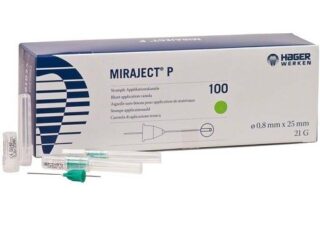 Agujas Miraject P 100 uds