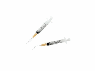 Jeringas Irrigación con Aguja 25G 100 Uds