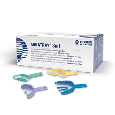 MIRATRAY 3 in 1 bucket yellow quadrant 36 units