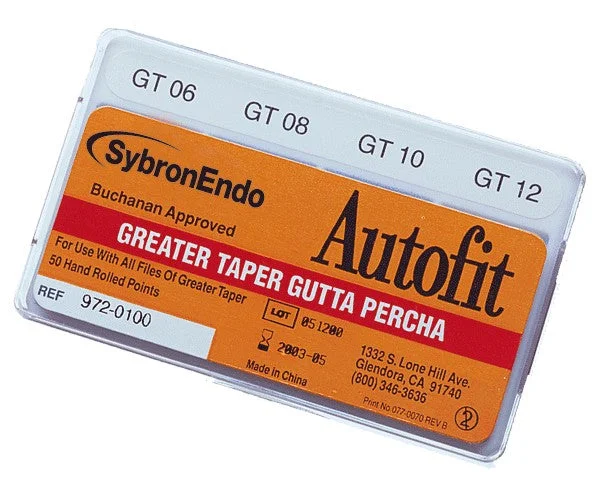GUTTA PERCHA AUTOFIT GREATER TAPER 10 50 units