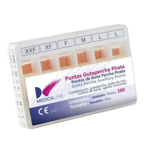 Guttapercha Pirata M-G-Fill 100 Uds