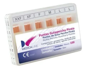 Guttapercha Pirata M-G-Fill 100 Uds