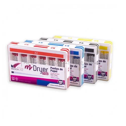 Puntas Papel M-Dryer M-Conic Easy 100 Uds