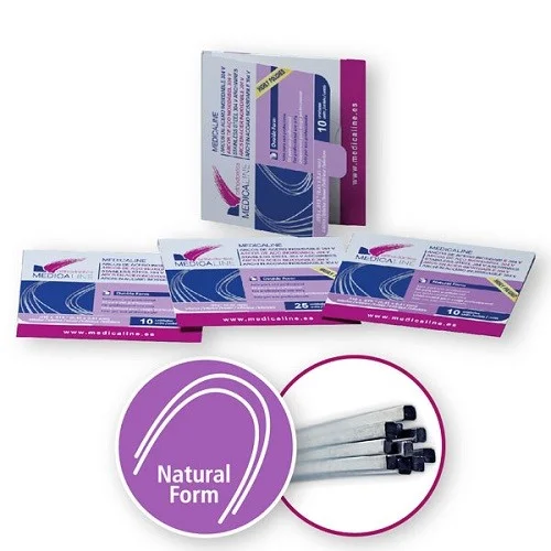 Arcos ML Ac. Inox. Rect. Nat. 10 uds