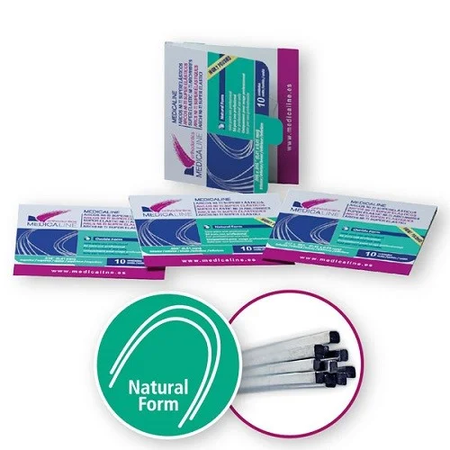 Arcos ML Niti S.E. Rect. Nat. 10 uds