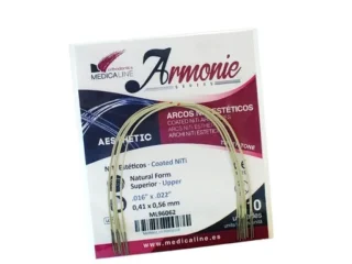 Arcos ML Niti Estético F. Ovoide Red. 10 uds