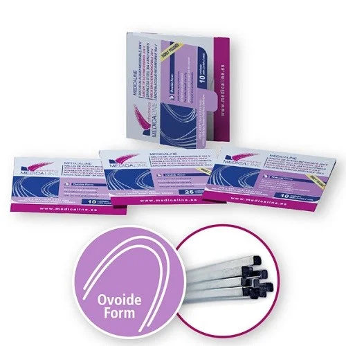 Arcos ML Ac. Inox. Rect. Ovoide 10 uds