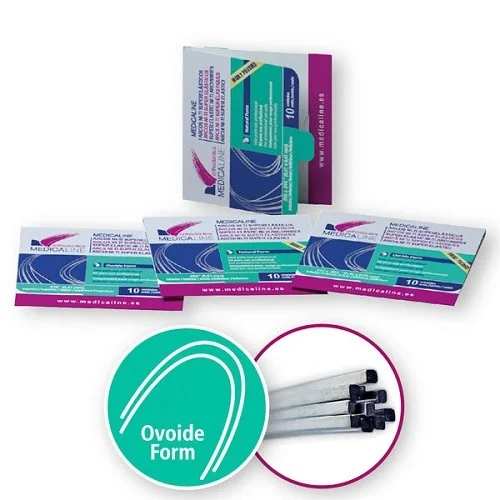 Arcos ML Niti S.E. Rect. Ovoide 10 uds