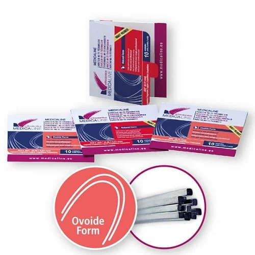 Arcos ML Niti Térmicos Rect. Ovoide 10 uds