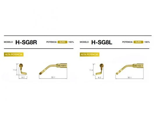 VARIOSURG bone surgery tip HSG8R